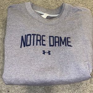 Notre Dame Under Armour Crewneck Sweatshirt